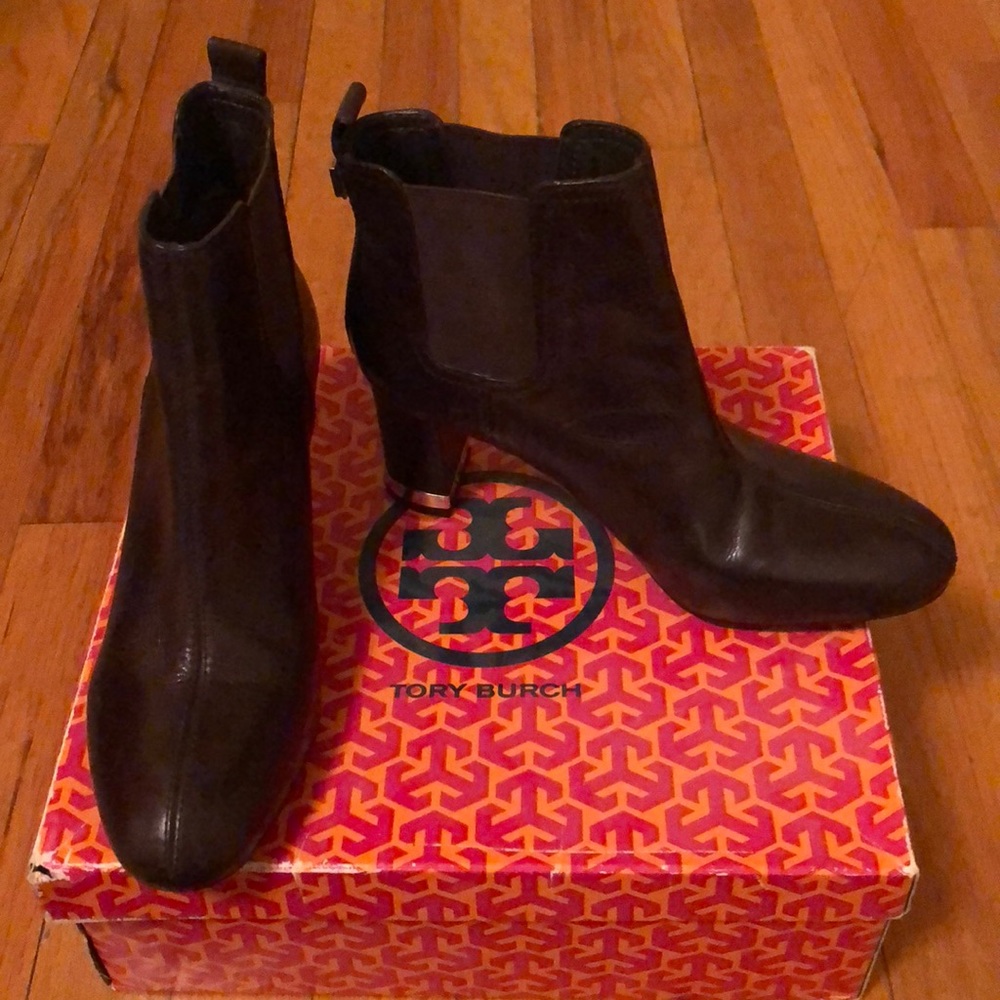 Tory Burch April Afrikan Leather Booties